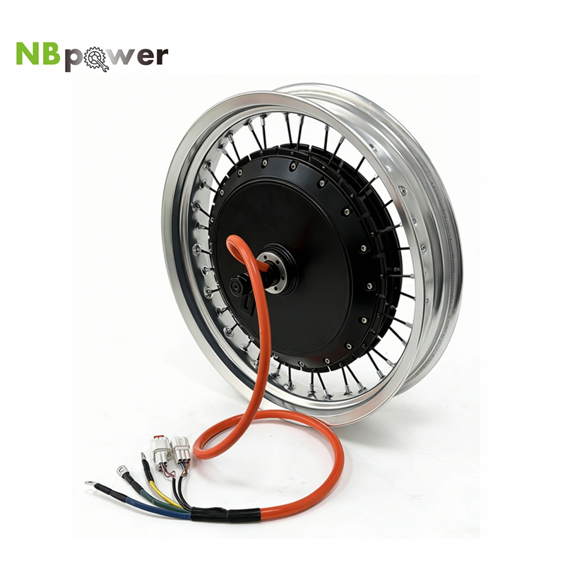 72V 8000W Brushless Hub Motor - Coloré 17x3.0 NBpower/QS V3 273 40H
