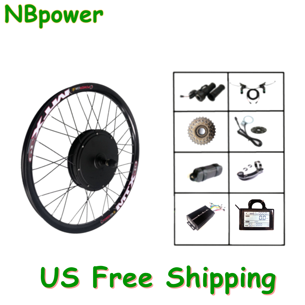 Dual Motor Ebike Kit 2000W - Kit de motorisation de vélo électrique