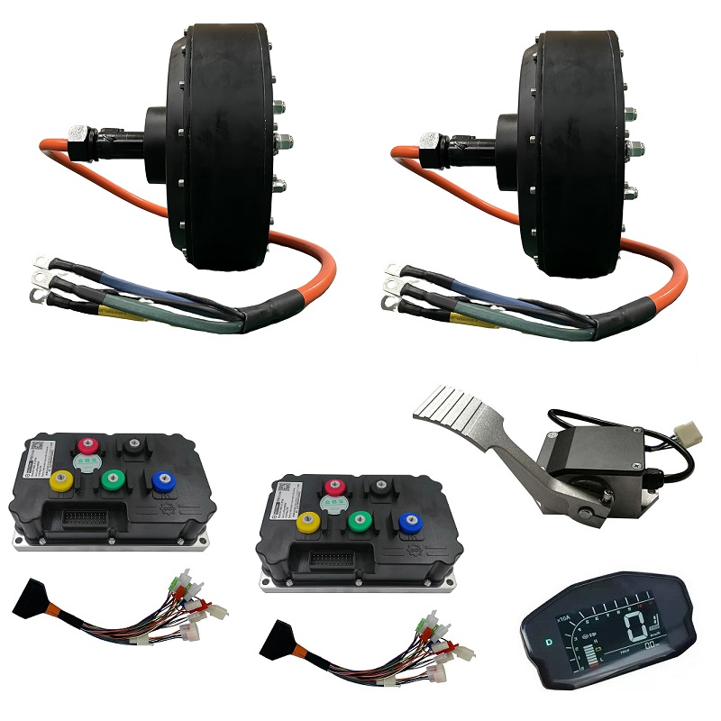 72V 8000W Brushless Hub Motor - Kits de conversion de voiture électrique