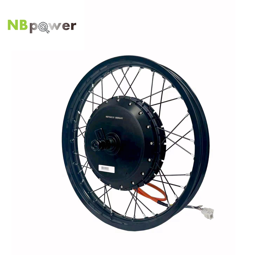 72V 8000W Brushless Hub Motor - Moteur de moyeu arrière NBpower/170mm Dropout