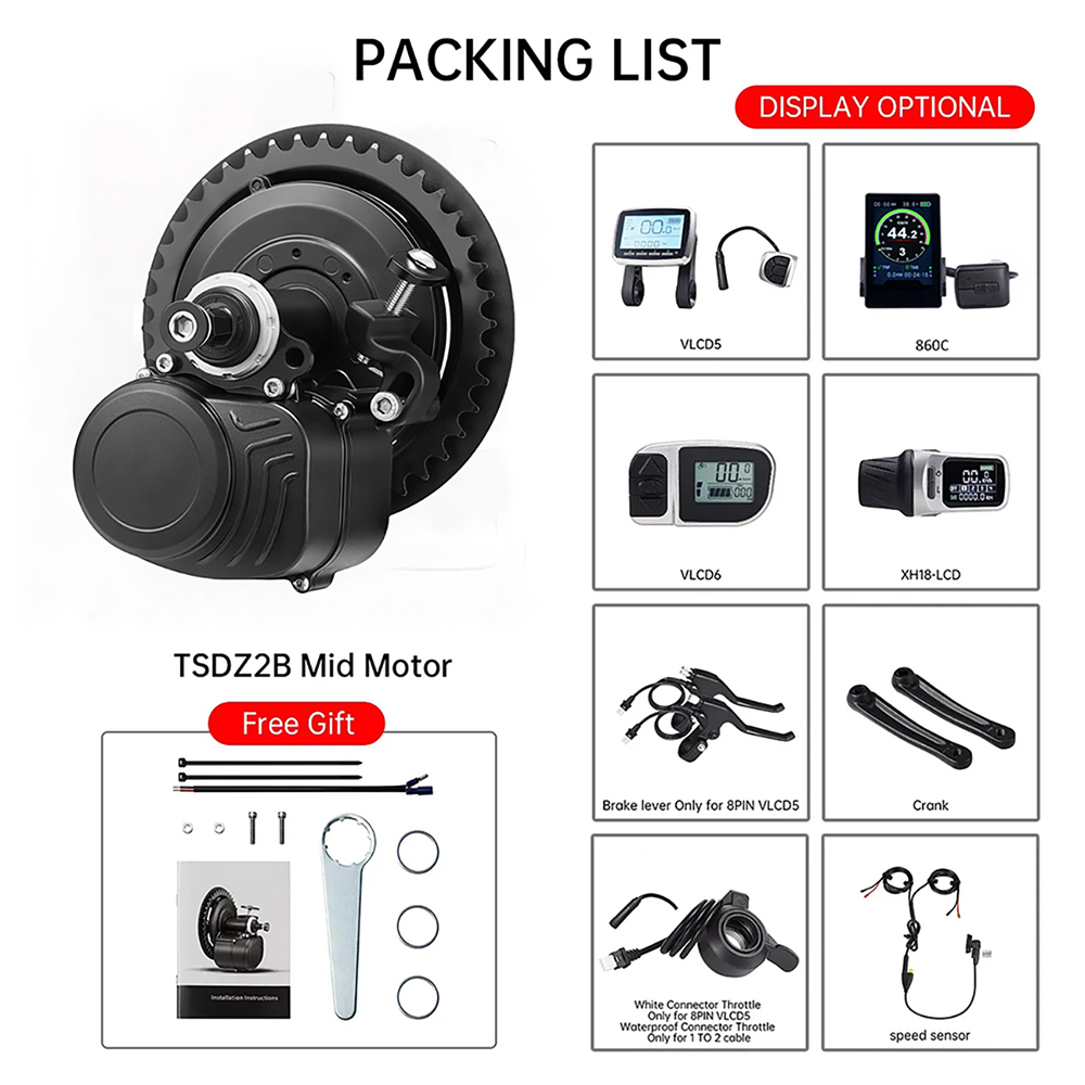 Tongsheng-Kit de conversion de - High Torque Brushless Mid Motor Kit avis et prix